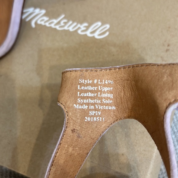 Madewell ankle strap, high heel sandals - Picture 4 of 9